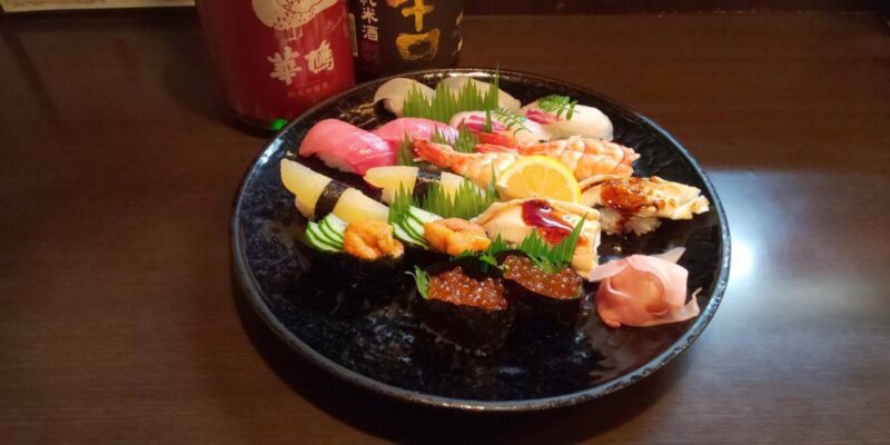 寿司盛り合わせ他